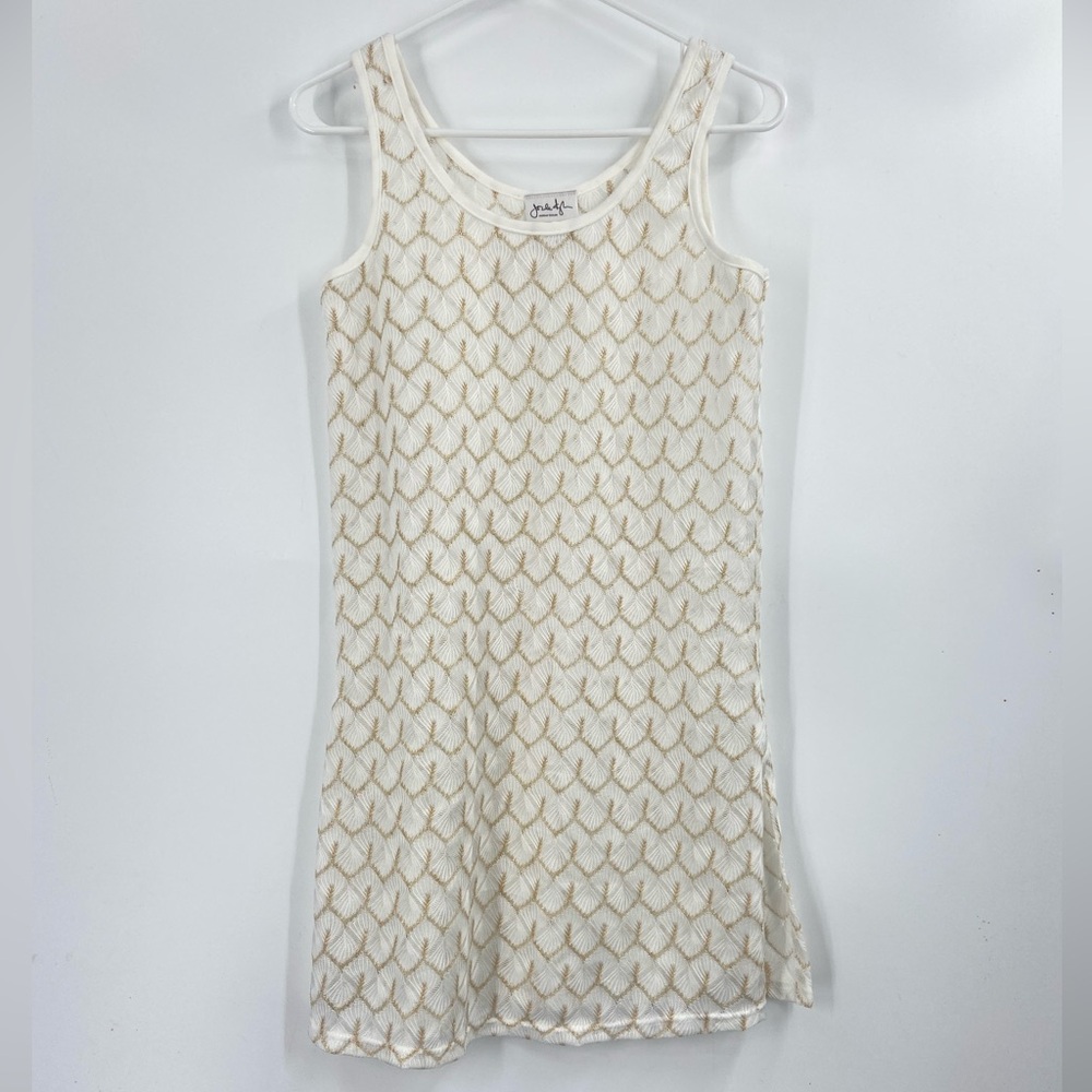 Jordan Taylor Zigzag Tank Dress Swim Cover-Up Womens‎ Medium